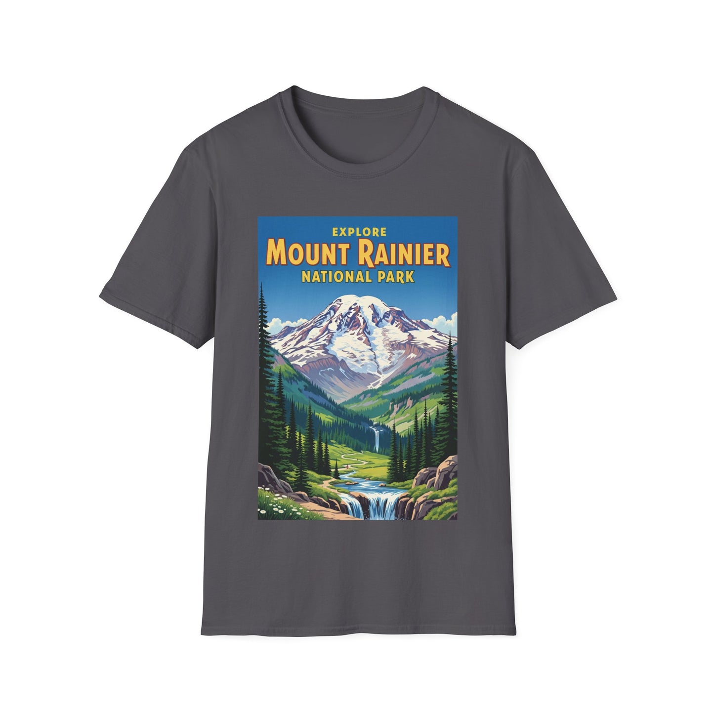 Explore Mount Rainier National Park T-Shirt - Unisex Graphic Tee, Nature Lover Gift, Camping Apparel, Vintage Travel Shirt, Outdoor [...]