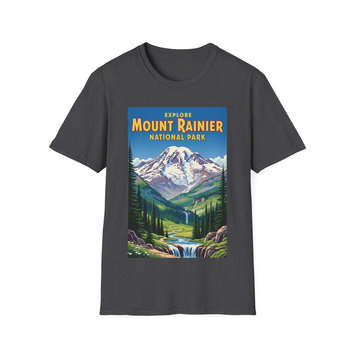 Explore Mount Rainier National Park T-Shirt - Unisex Graphic Tee, Nature Lover Gift, Camping Apparel, Vintage Travel Shirt, Outdoor [...]