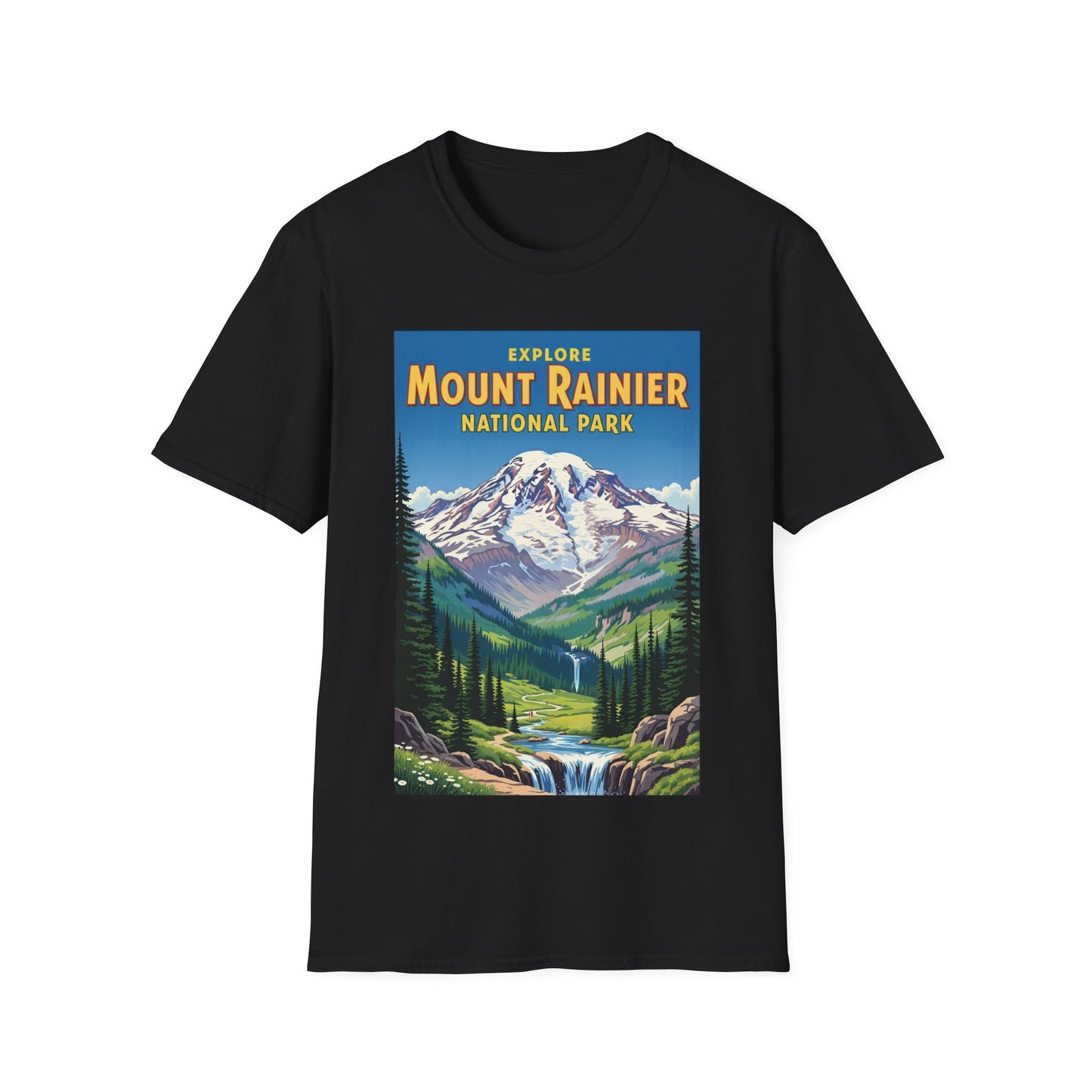 Explore Mount Rainier National Park T-Shirt - Unisex Graphic Tee, Nature Lover Gift, Camping Apparel, Vintage Travel Shirt, Outdoor [...]