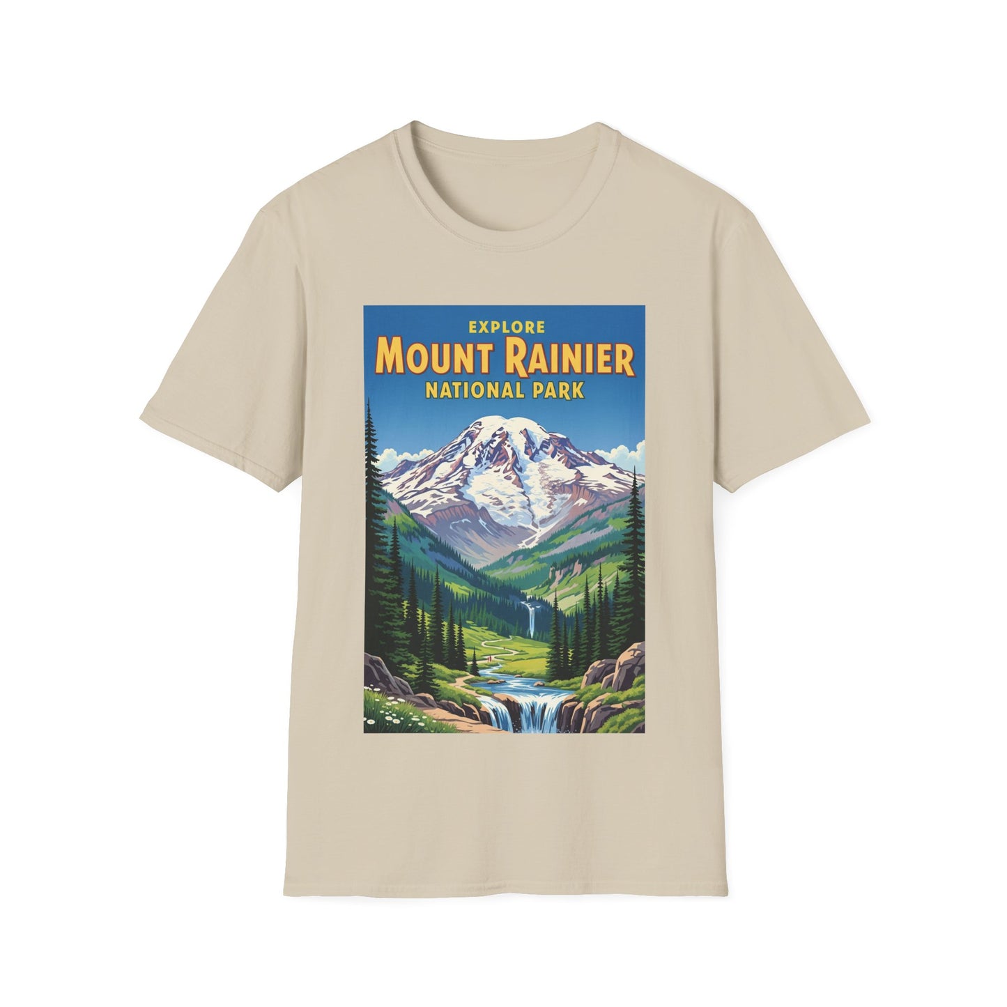 Explore Mount Rainier National Park T-Shirt - Unisex Graphic Tee, Nature Lover Gift, Camping Apparel, Vintage Travel Shirt, Outdoor [...]