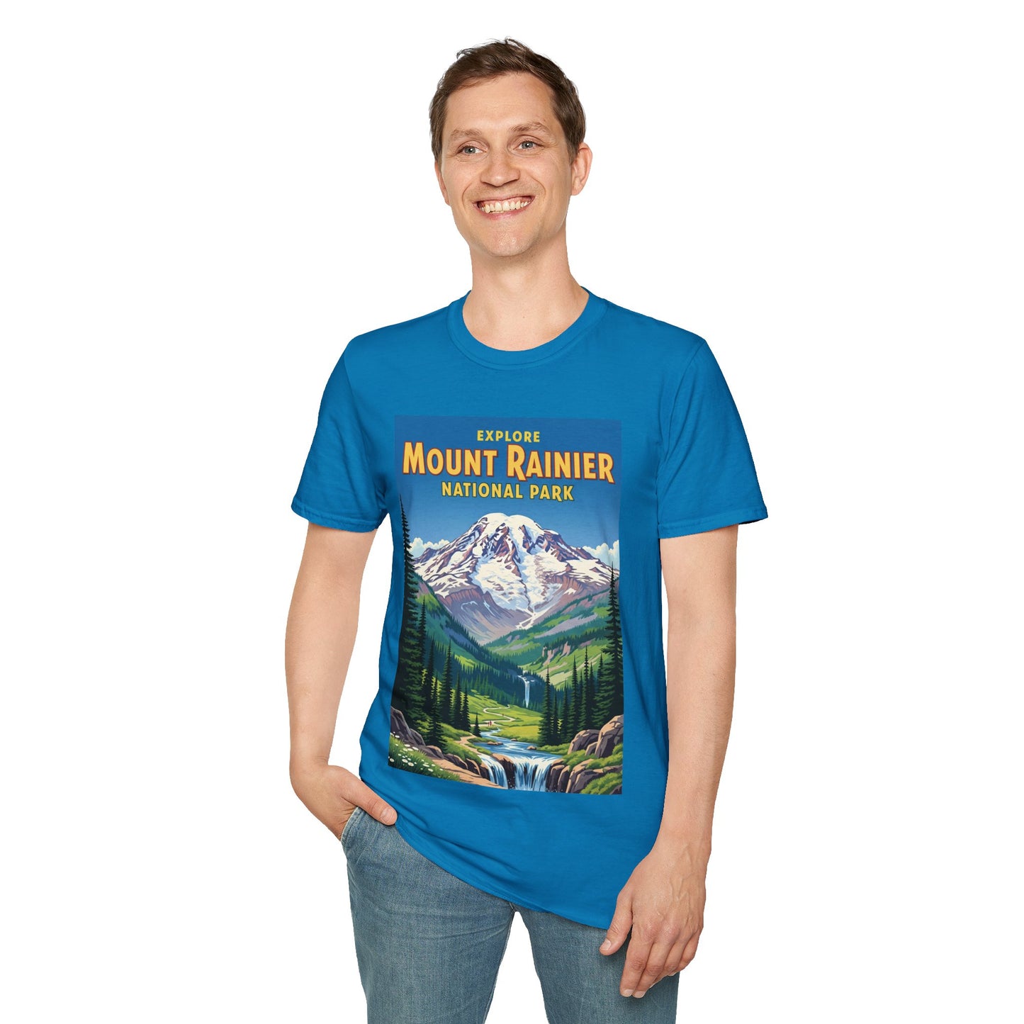 Explore Mount Rainier National Park T-Shirt - Unisex Graphic Tee, Nature Lover Gift, Camping Apparel, Vintage Travel Shirt, Outdoor [...]