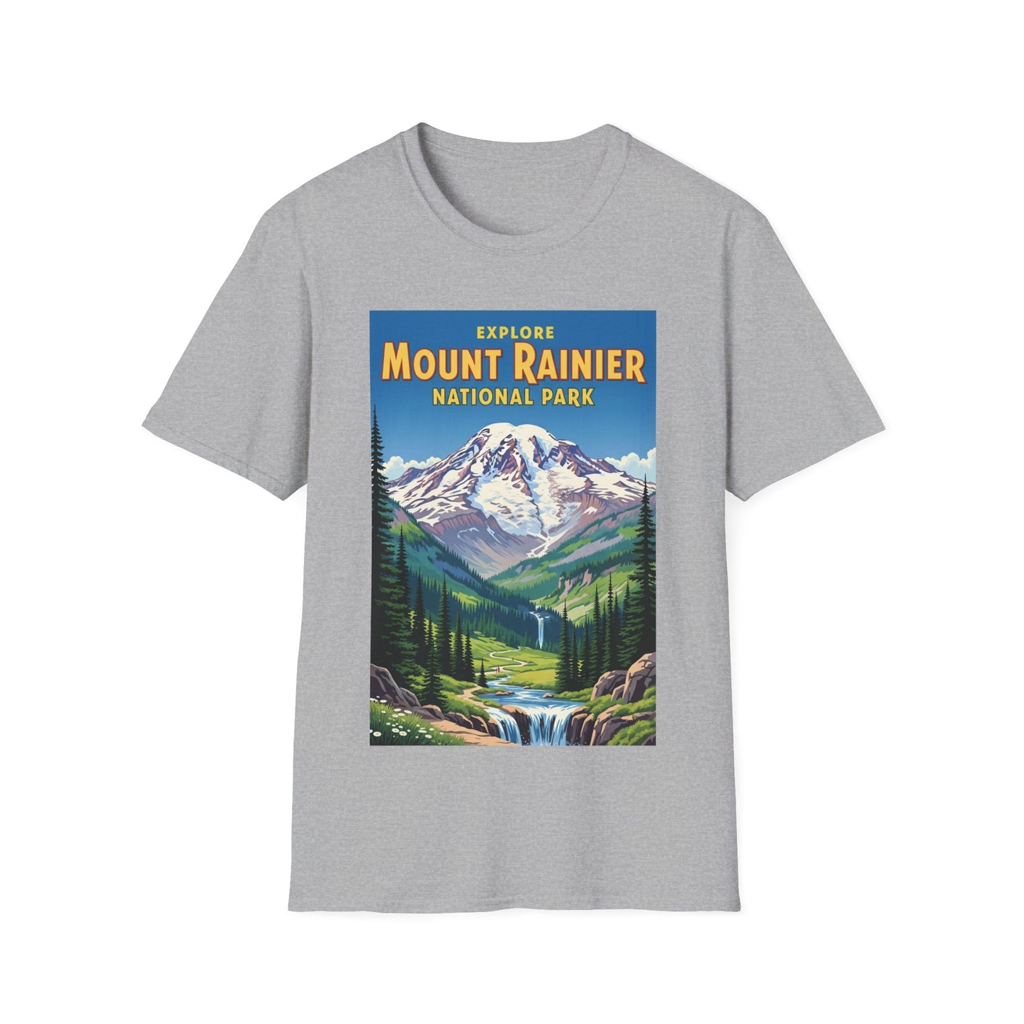 Explore Mount Rainier National Park T-Shirt - Unisex Graphic Tee, Nature Lover Gift, Camping Apparel, Vintage Travel Shirt, Outdoor [...]