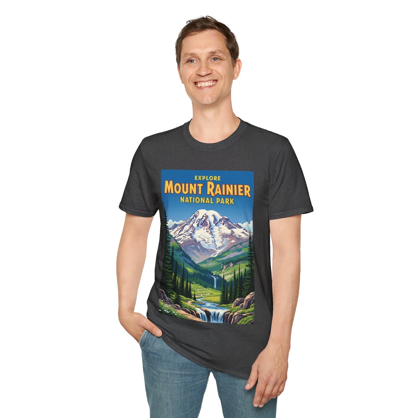 Explore Mount Rainier National Park T-Shirt - Unisex Graphic Tee, Nature Lover Gift, Camping Apparel, Vintage Travel Shirt, Outdoor [...]