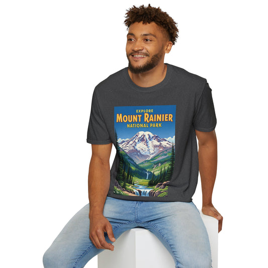 Explore Mount Rainier National Park T-Shirt - Unisex Graphic Tee, Nature Lover Gift, Camping Apparel, Vintage Travel Shirt, Outdoor [...]